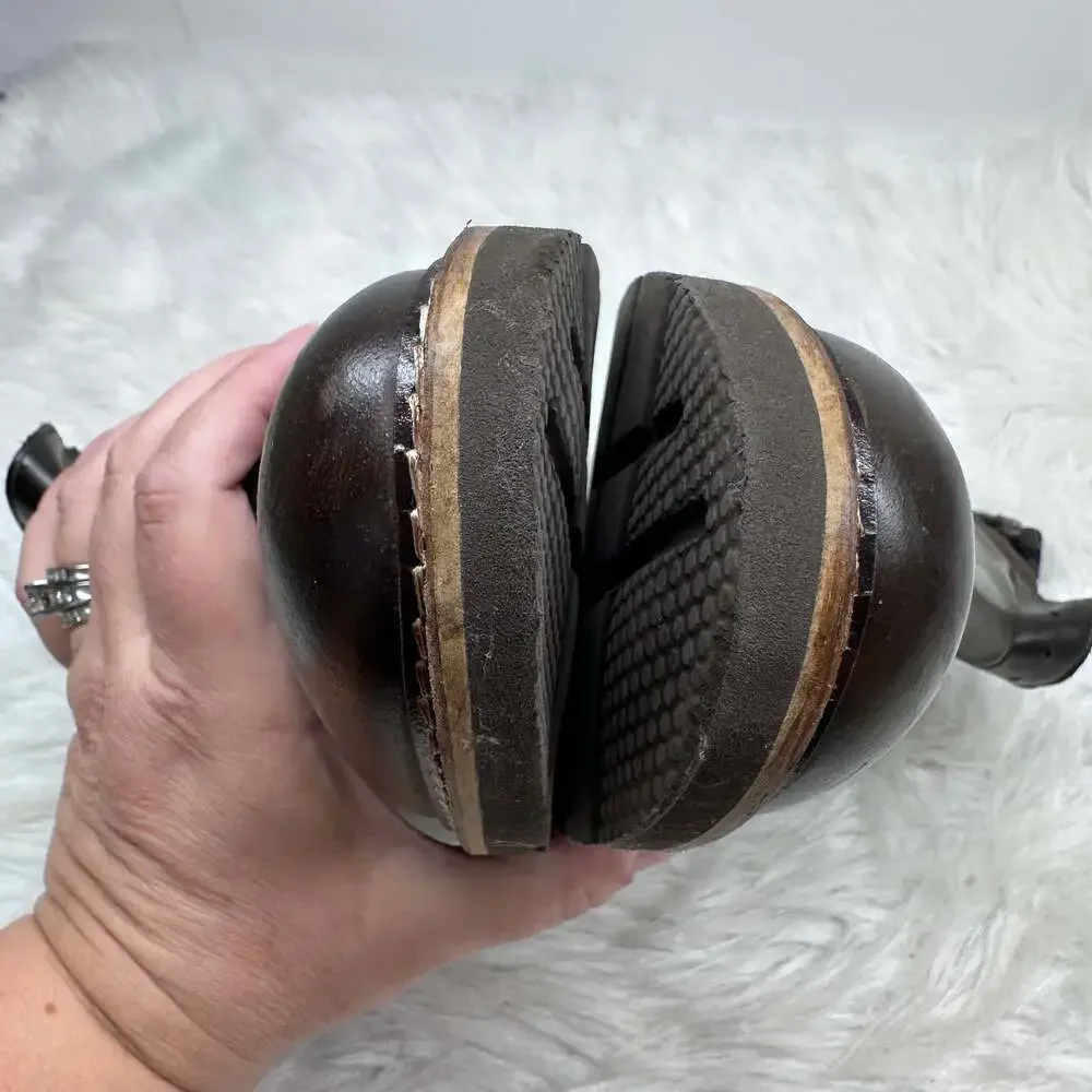 Nunn Bush leather into
